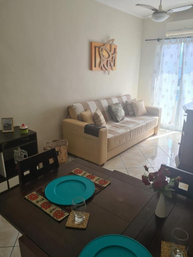 Apto A 50M Da Praia, Com Ar Condicionado, Wifi , Portaria 24H Praia Grande  Luaran gambar