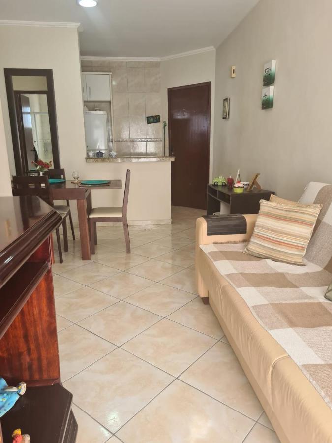Apto A 50M Da Praia, Com Ar Condicionado, Wifi , Portaria 24H Praia Grande  Luaran gambar