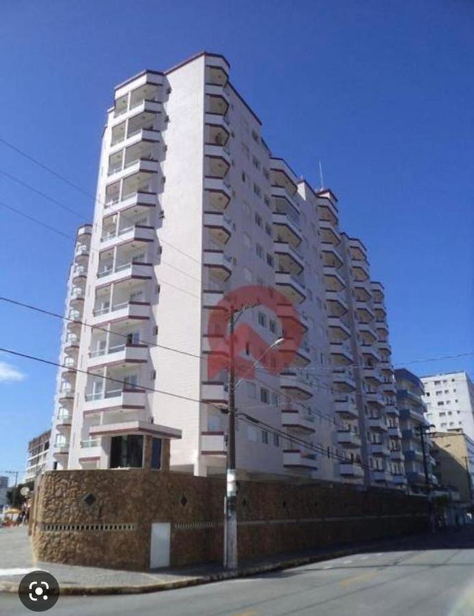 Apto A 50M Da Praia, Com Ar Condicionado, Wifi , Portaria 24H Praia Grande  Luaran gambar