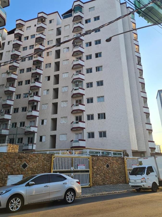 Apto A 50M Da Praia, Com Ar Condicionado, Wifi , Portaria 24H Praia Grande  Luaran gambar