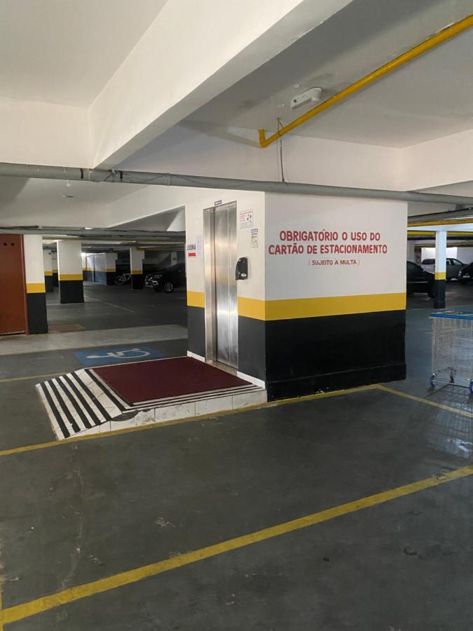 Apto A 50M Da Praia, Com Ar Condicionado, Wifi , Portaria 24H Praia Grande  Luaran gambar