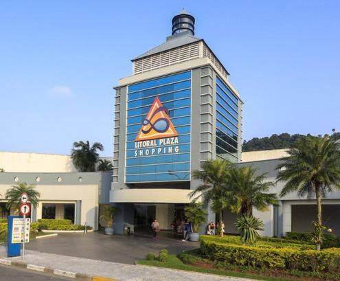 Apto A 50M Da Praia, Com Ar Condicionado, Wifi , Portaria 24H Praia Grande  Luaran gambar
